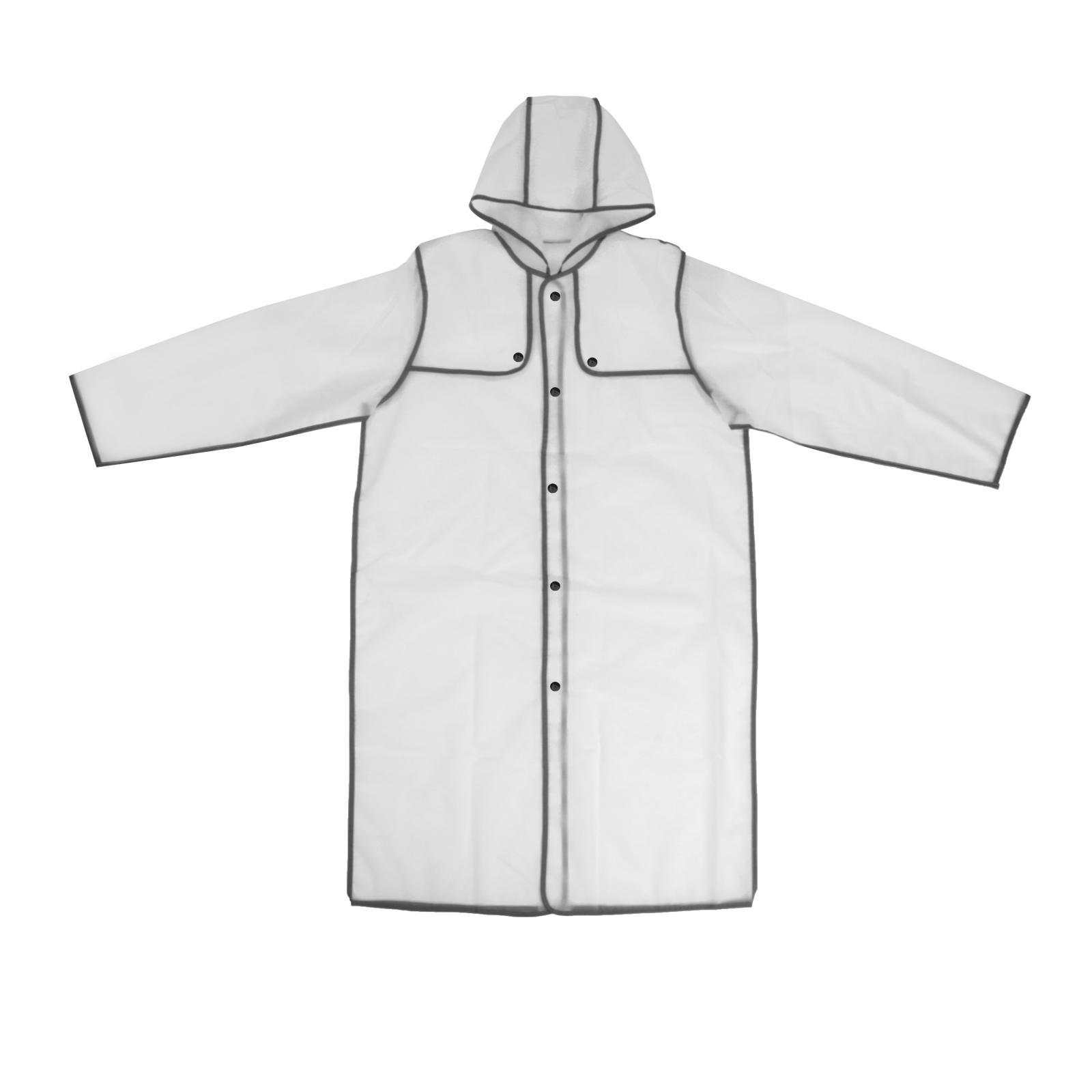 Hooded Rain Poncho/ Jacket Rai - Emergency Poncho Rain recension och pris